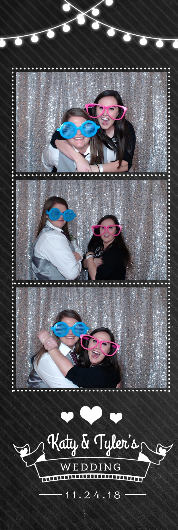 Katy and Tyler's wedding  | View more photos from the event at gallery.photoboothbillings.com/u/PhotoBoothBillings/Katy-and-Tylers-wedding